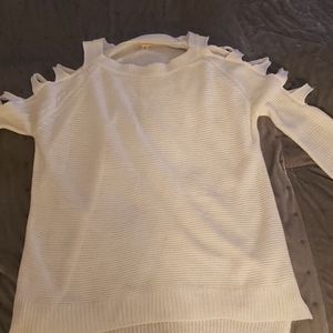 Off white super cute winter sweater.